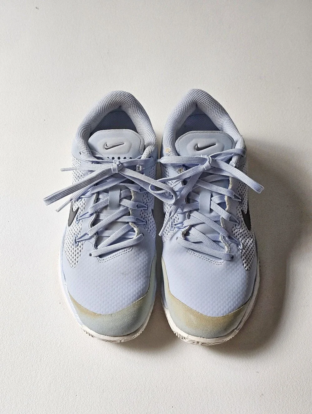 Nike Air Zoom Ultra '17 Women's Tennis Shoes Light Blue Gray Sz 7 Court Sneakers
